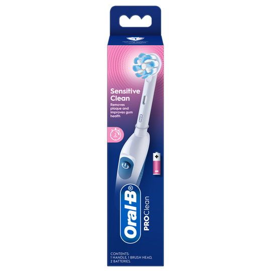 ORAL-B PRO BATTERY TOOTHBRUSH GUM CARE WHITE