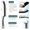 Koxuky Hard Bristle Crevice Cleaning Brush Small Cleaning Brushes