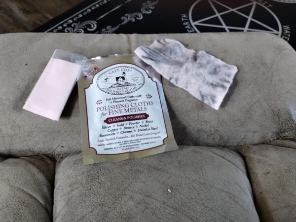 Cape Cod Polishing Cloths for Tarnish Remover Silver Polishing to a Brilliant Shine