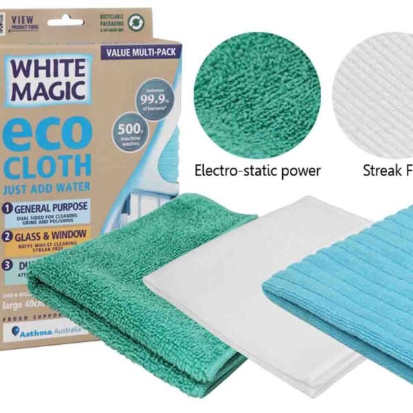 White Magic Eco Cloth Household Value Pack