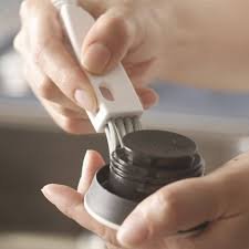 Multipurpose Water Bottle Cleaning Brush White